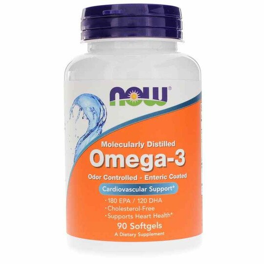 Omega-3 Enteric Coated, NOW